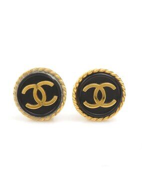 Chanel Earrings Gold